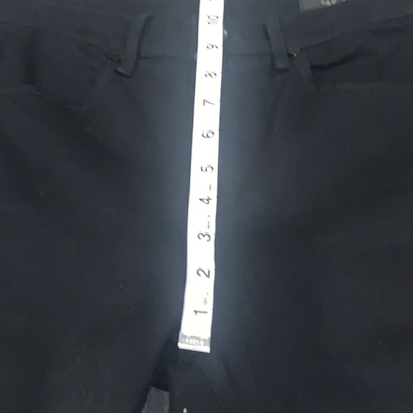 Rag & Bone NWT Bilbury Ankle Cigarette Metallic Hem Jean Size 25 Black/Gold - Picture 12 of 14